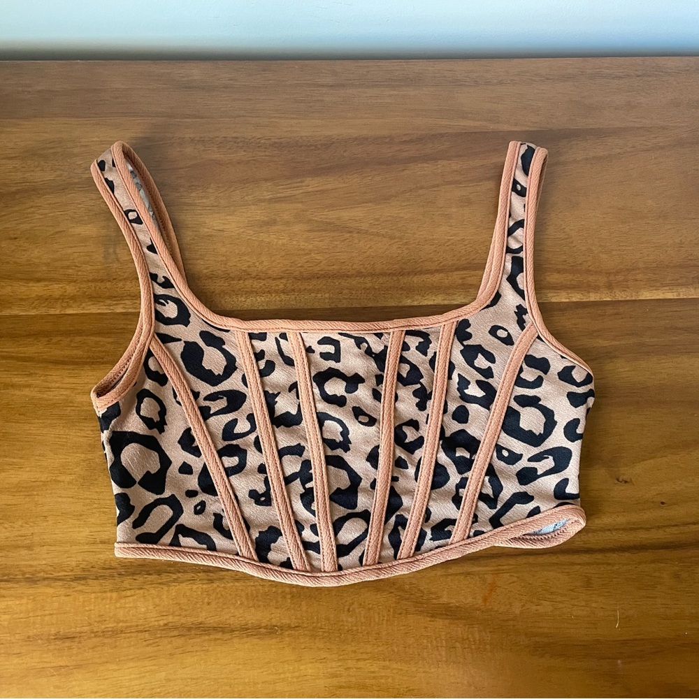 leopard print tank top